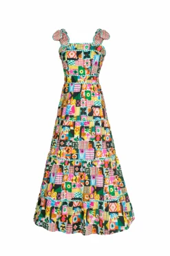 Celia B Arafura Dress Multi-Women Dresses