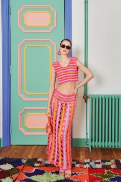 Celia B Baffin Top Pink-Women Tops