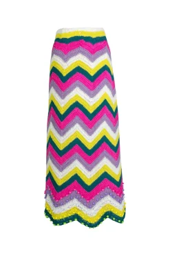 Celia B Balearic Skirt-Women Crochet