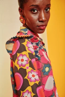 Celia B Cherry Shirt-Women Tops