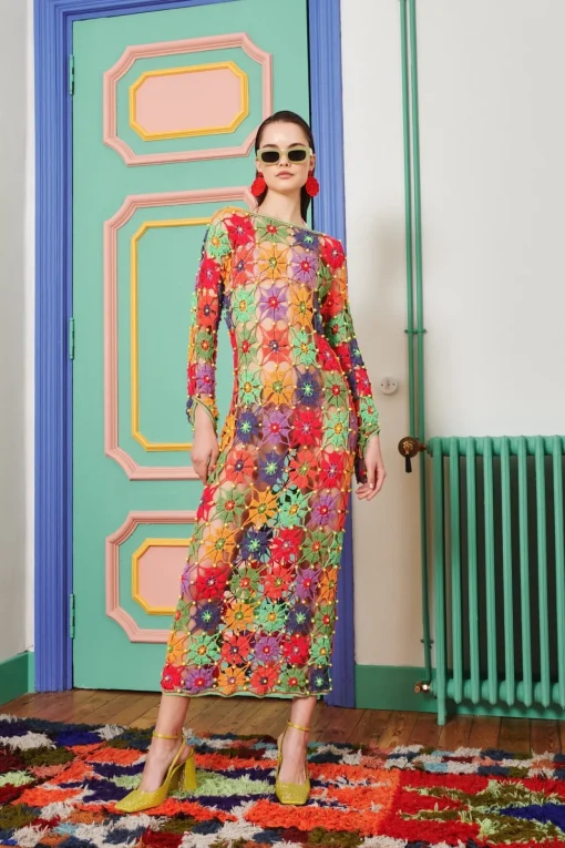 Celia B Faraura Dress-Multi-Women Dresses