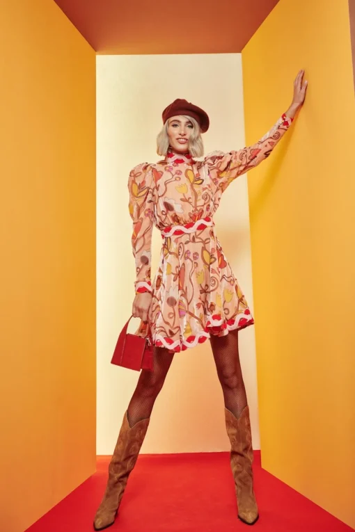 Celia B Flamingo Dress-Women Dresses