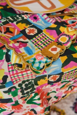 Celia B Flamingo Napkins Set Of Two- Homeware