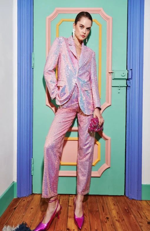 Celia B Kimbazi Pants Pink-Women Pants