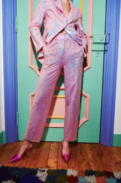 Celia B Kimbazi Pants Pink-Women Pants