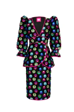 Celia B Lilett Dress-Black-Women Dresses