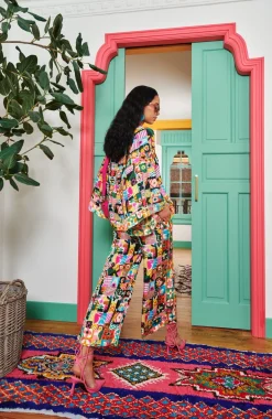Celia B Madeira Pants Multi-Women Pants