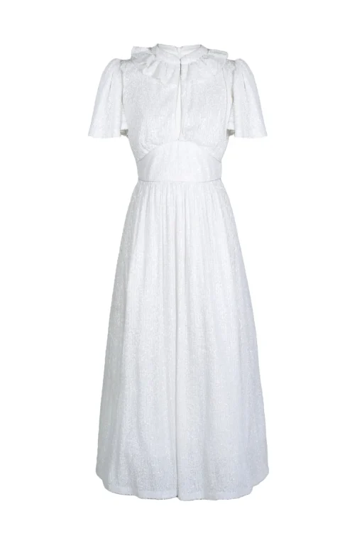 Celia B Margarita Dress-White-Women Dresses