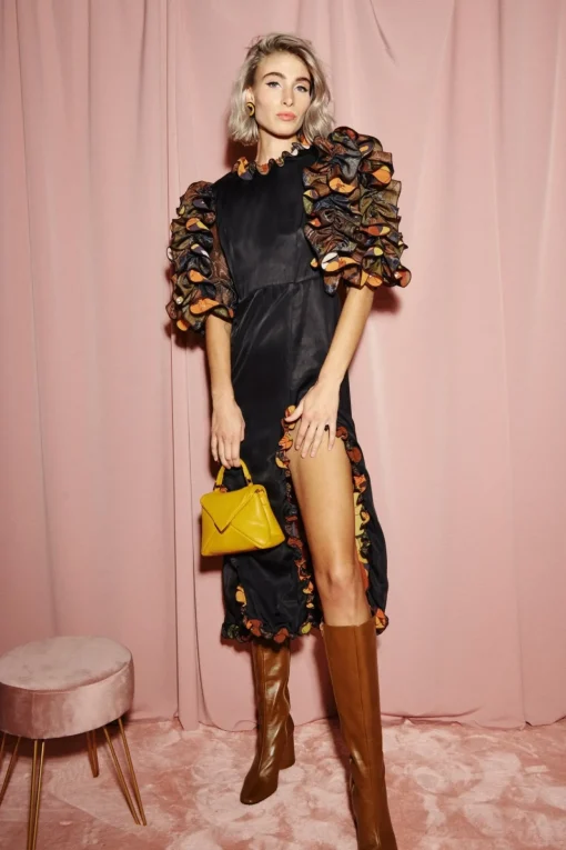 Celia B Paloma Dress-Black-Women Dresses