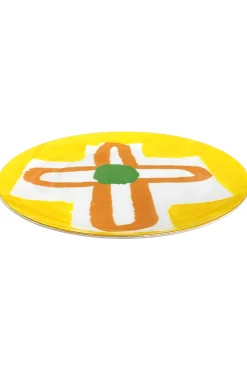Celia B Sun Coral Plate Set Of Two- Homeware