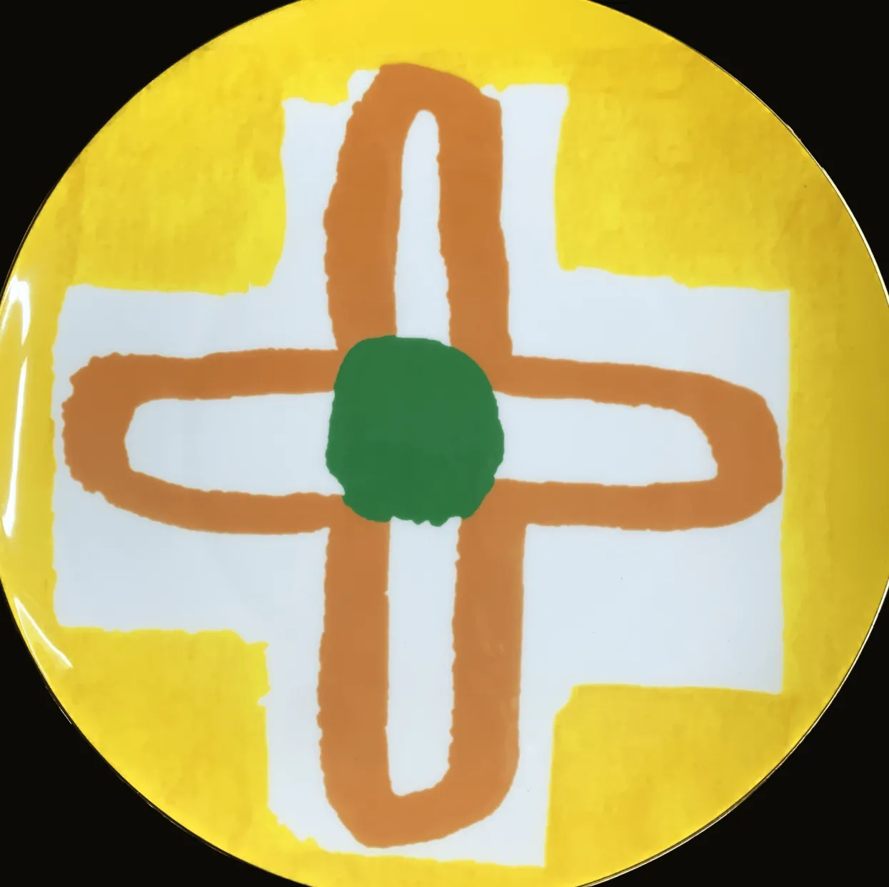 Celia B Sun Coral Plate Set Of Two- Homeware