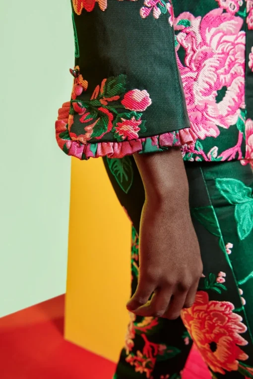 Celia B Tango Jacket-Green-Women Coats & Jackets