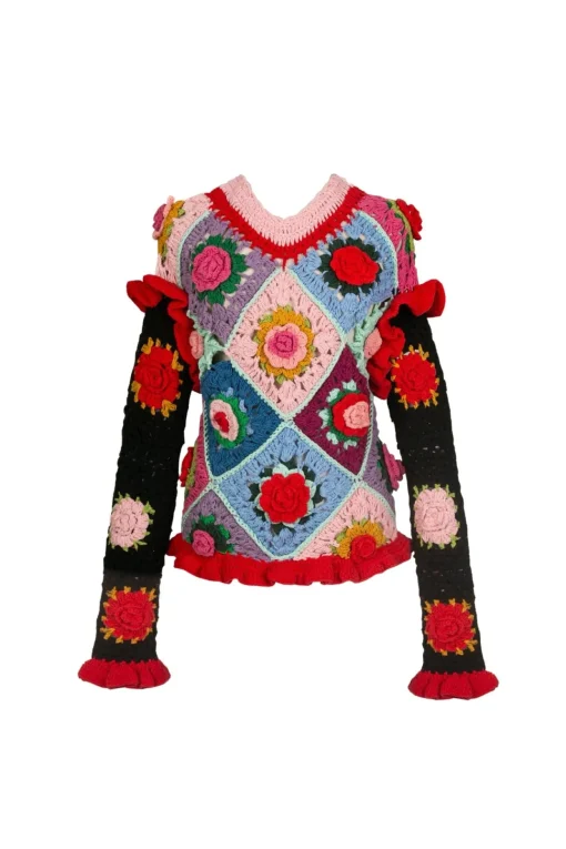 Celia B Torrat Sweater-Women Crochet