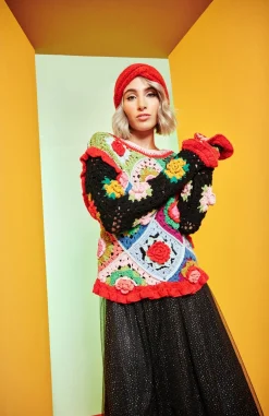 Celia B Torrat Sweater-Women Crochet